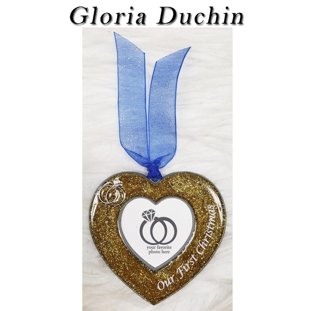 Gloria Duchin Our First Christmas Ornament NEW